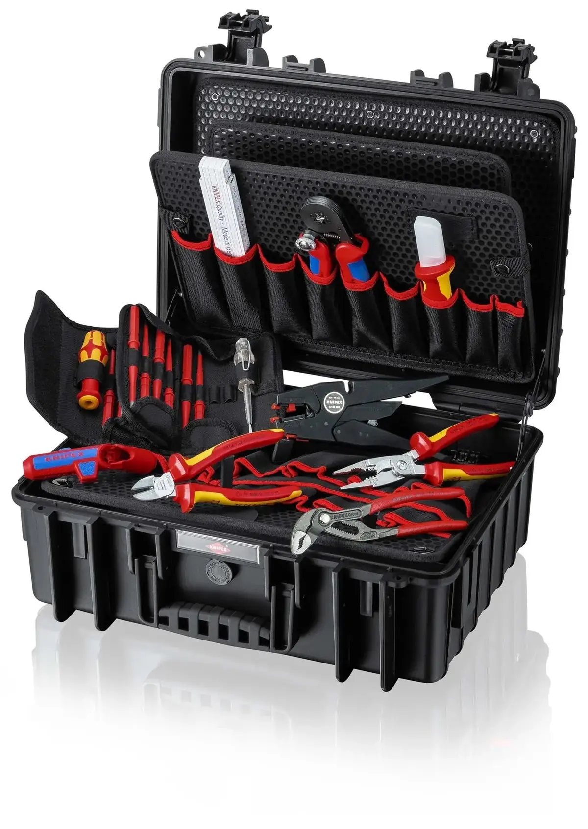 Knipex Tool Case Robust23 Electric Vde Electricians Tools Kit 25 Pieces 00 21 35 1