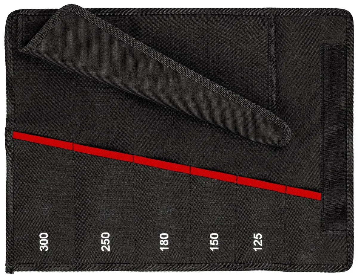 Knipex Tool Roll For Cobra Pliers Empty 6 Compartments 440Mm 00 19 55 S5 Le 1