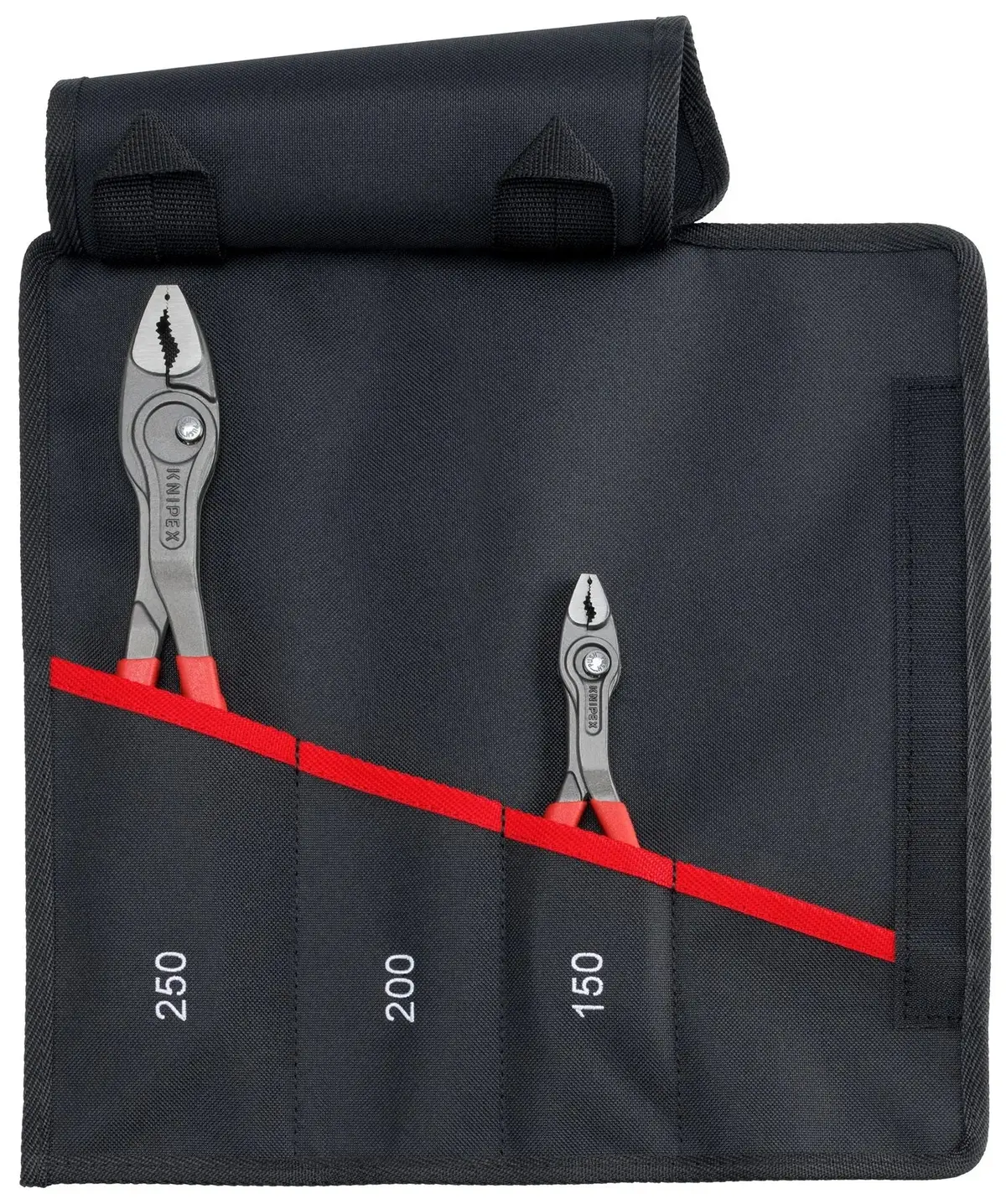 Knipex Twingrip Slip Joint Water Pump Pliers Set 2 Pieces 150Mm 250Mm In Tool Roll 00 19 61 V02 1