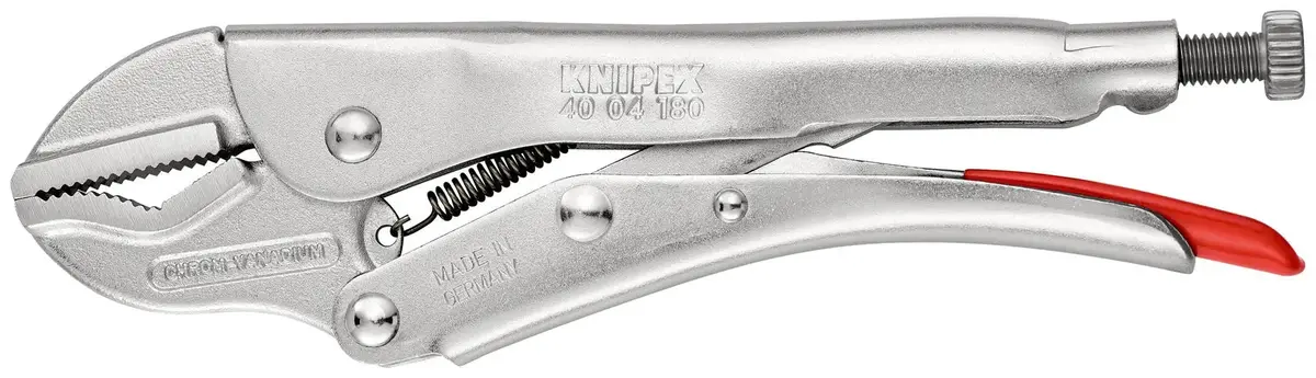 Knipex Universal Grip Locking Pliers Mole Grips 180Mm Galvanised 40 04 180 1