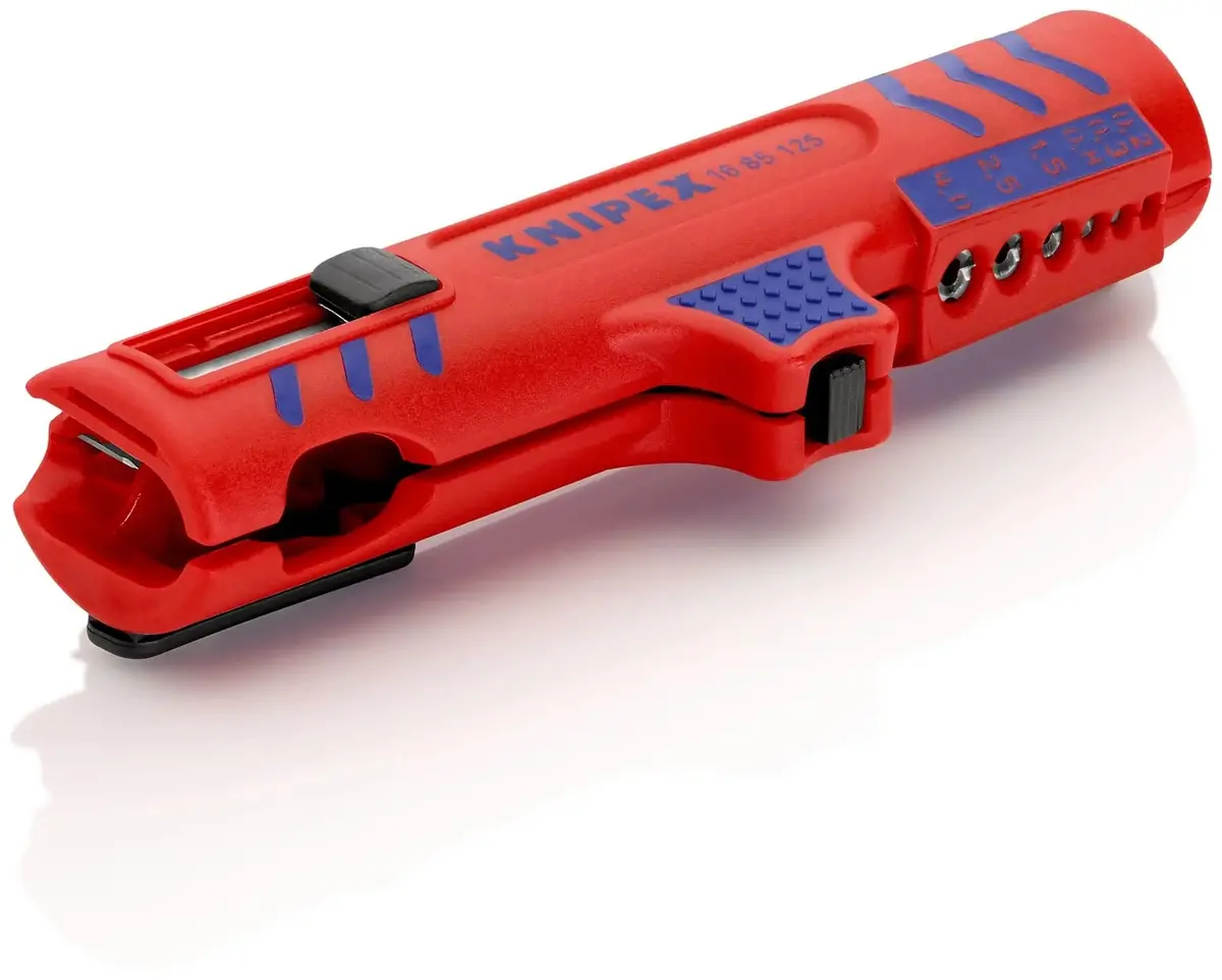 Knipex Universal Wire Stripping Tool 125Mm For 8-13Mm Diameter Cables 16 85 125 Sb 1