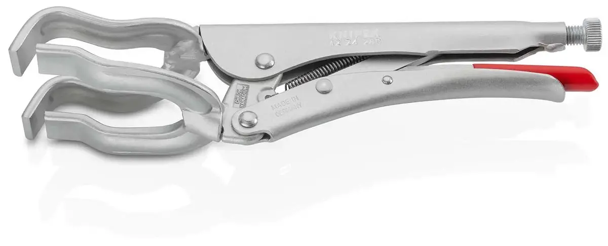 Knipex Welding Grip Locking Pliers Mole Grips 280Mm Galvanised 42 24 280 1