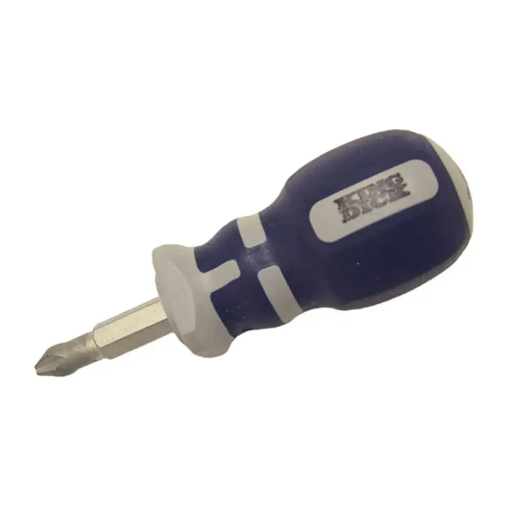 King Dick 1-For-6 Screwdriver 25Mm Pz1, Pz2, Pz3 & Ph1, Ph2, Ph3 146025 1