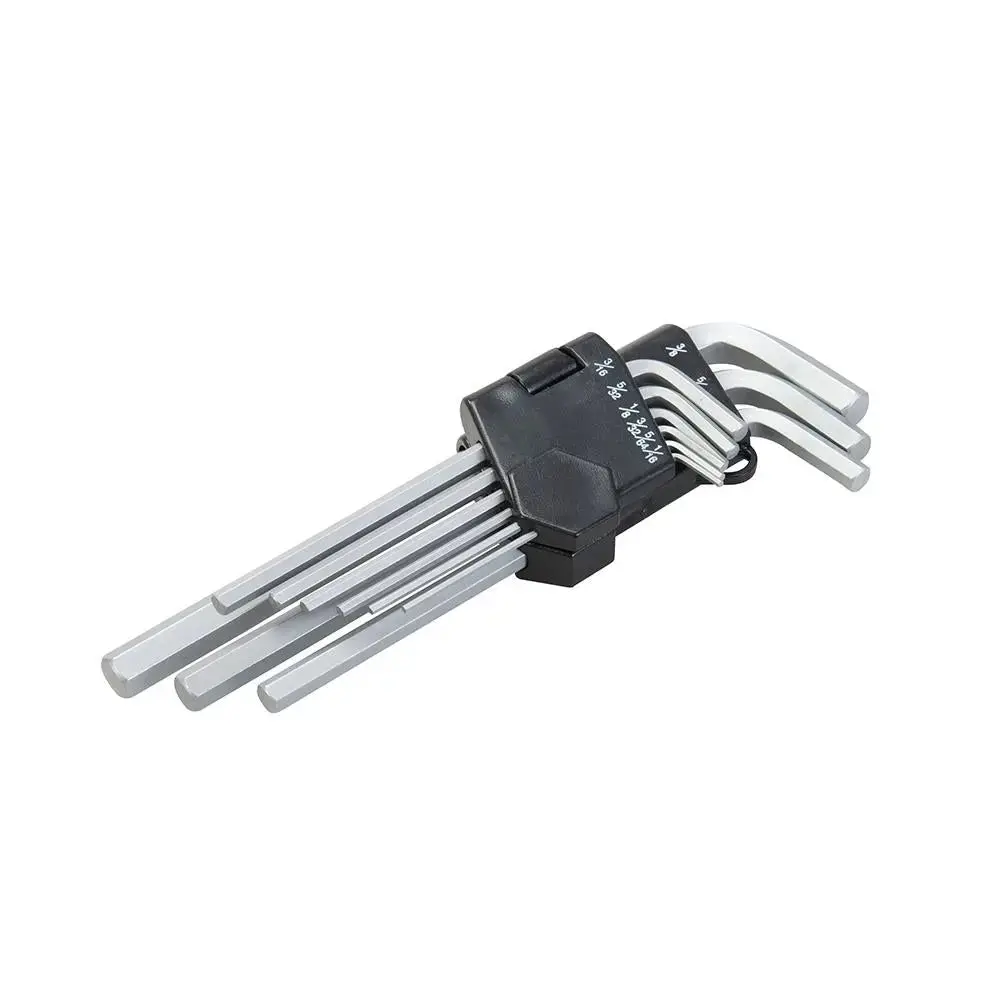 King Dick Hex Key Set Metric 9Pce 1.5 - 10Mm Hwm250 1