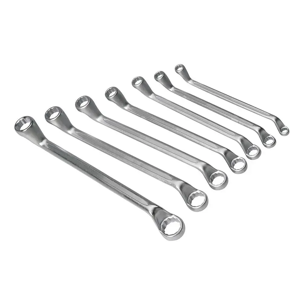King Dick Ring Spanner Set Whitworth 7Pce 1/8" - 9/16" Tkr7w 1
