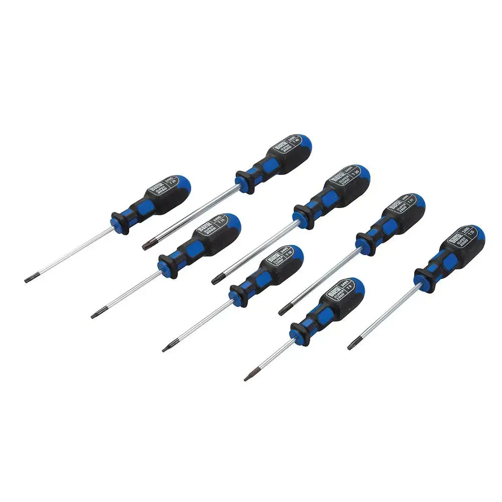 King Dick Screwdriver Set 8Pce T9 - T40 256113 1