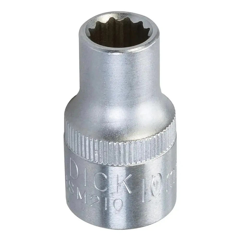 King Dick Socket Sd 1/2" Metric 12Pt 10Mm Hsm210 1