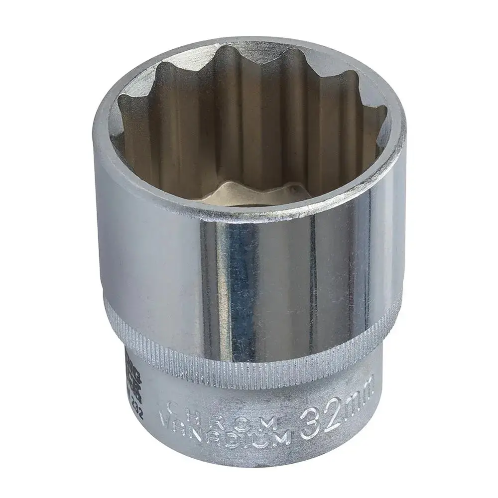 King Dick Socket Sd 1/2" Metric 12Pt 32Mm Hsm232 1