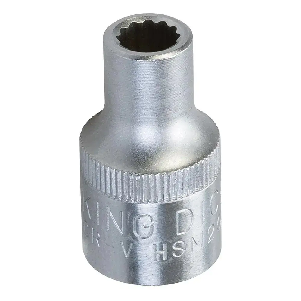King Dick Socket Sd 1/2" Metric 12Pt 8Mm Hsm208 1