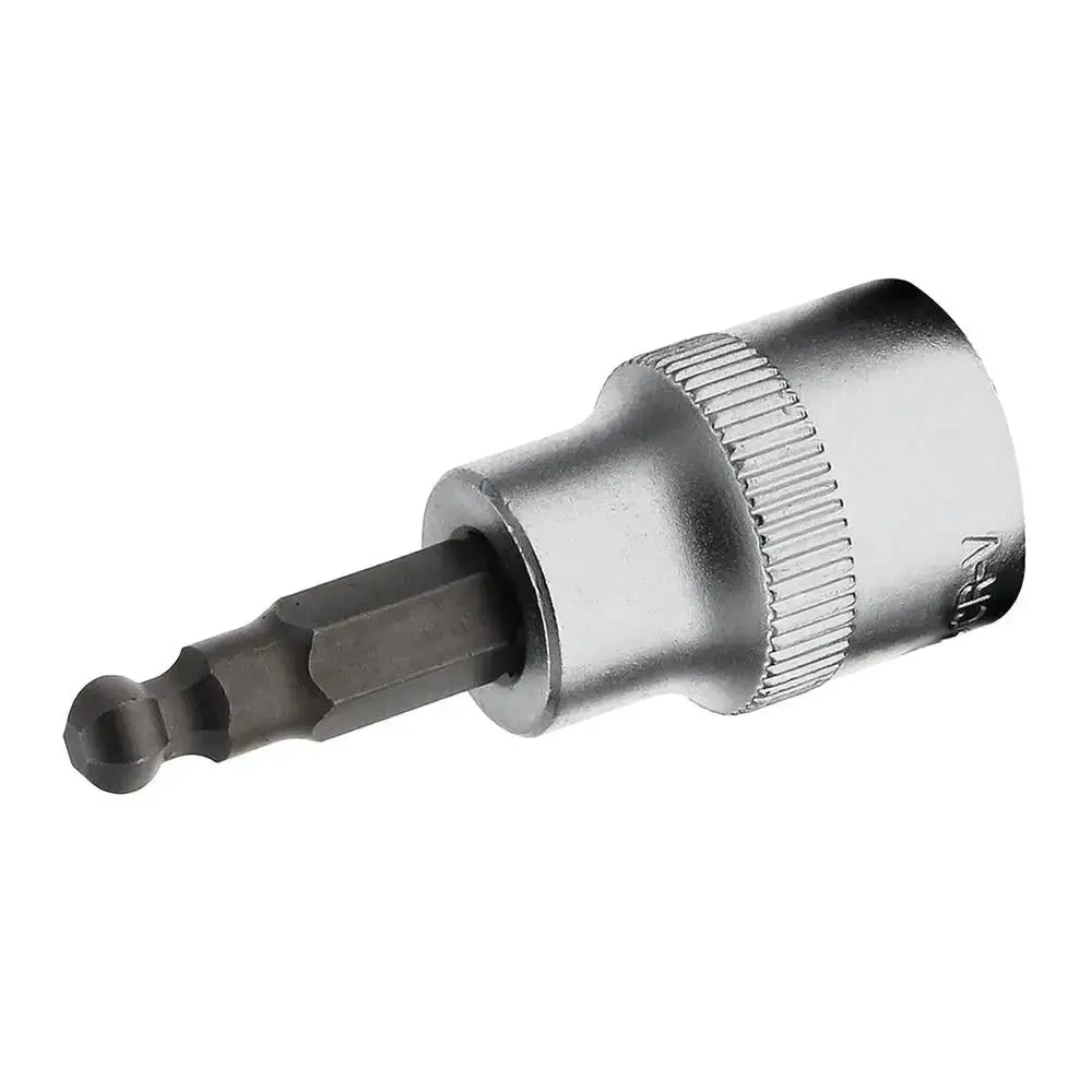 King Dick Socket Sd 3/8" Insert Hex Bit Ball Point Metric 5Mm Mshm205b 1