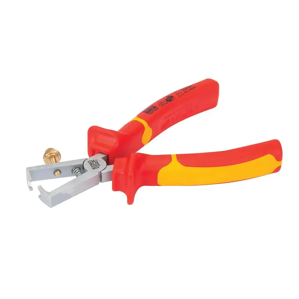 King Dick Vde Wire Stripping Pliers 160Mm Wsp160v 1