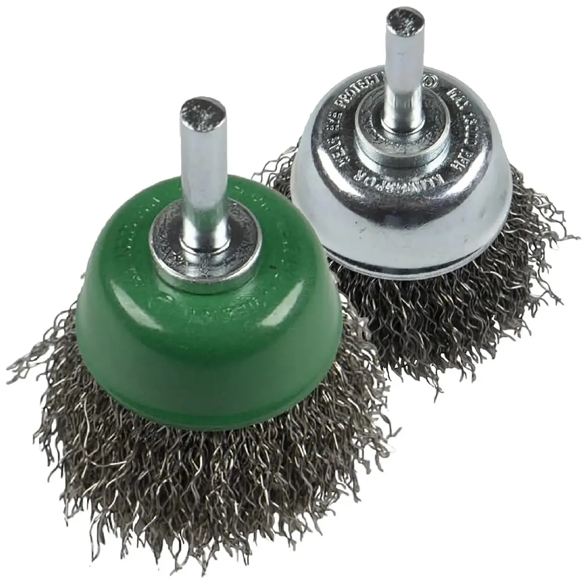 Klingspor Crimped Wire Cup Brush 6Mm Shaft 50Mm Steel Or Stainless Steel Bts600w 1