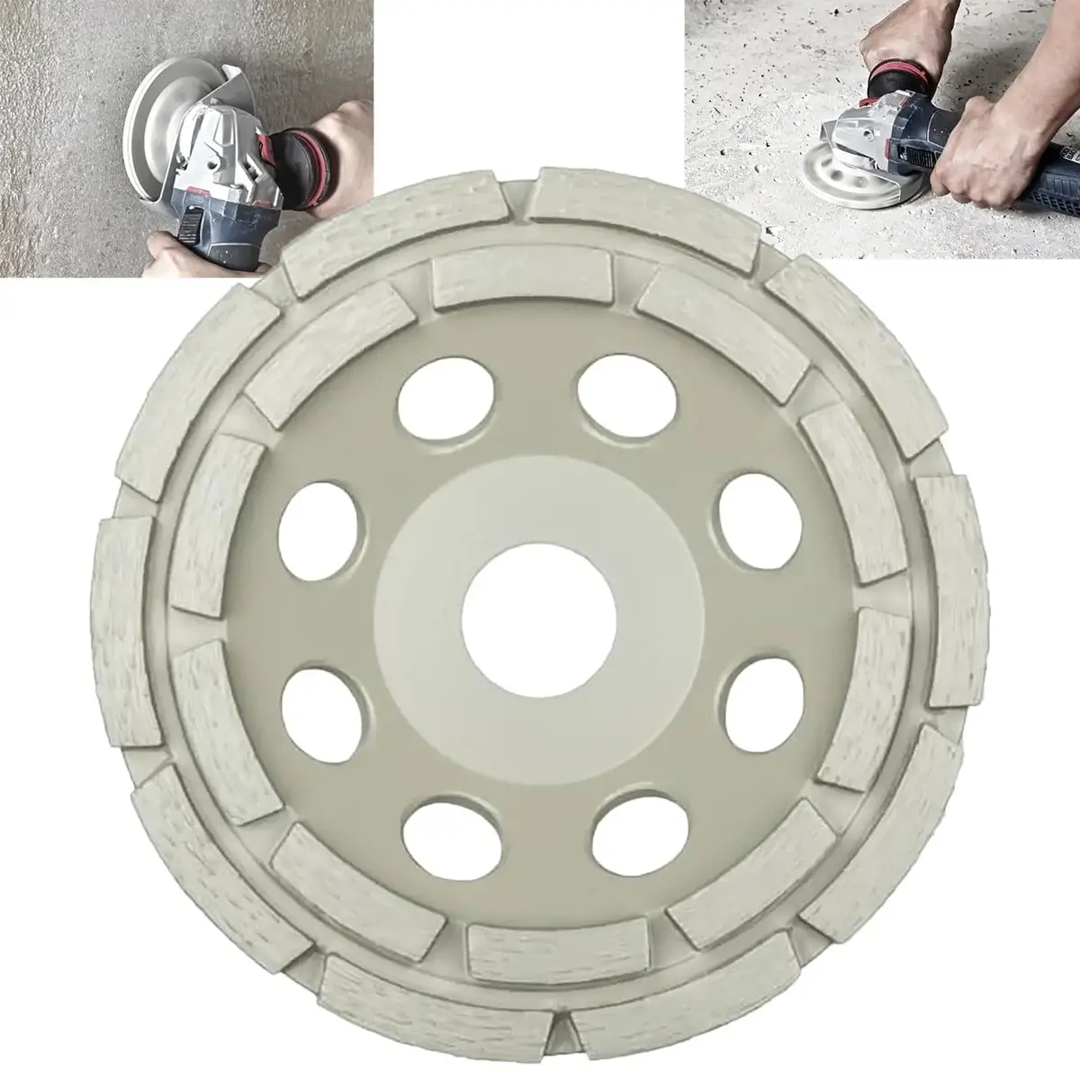 Klingspor Diamond Cup Grinding Wheel For Angle Grinders Concrete Ds600b Supra 115Mm 1