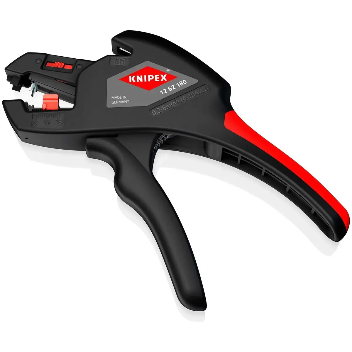 Knipex Automatic Insulation Wire Stripper 180Mm Self Adjusting 12 62 180 1