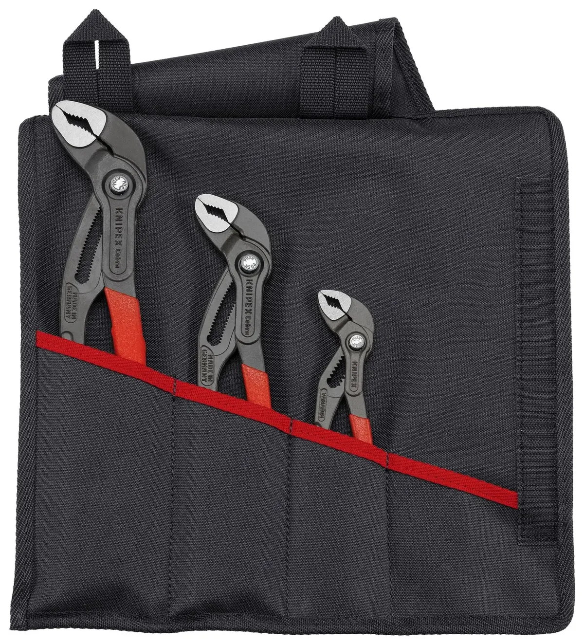 Knipex Cobra High-Tech Water Pump Plier Set 3 Piece 150Mm 250Mm 300Mm 00 19 55 S9 1