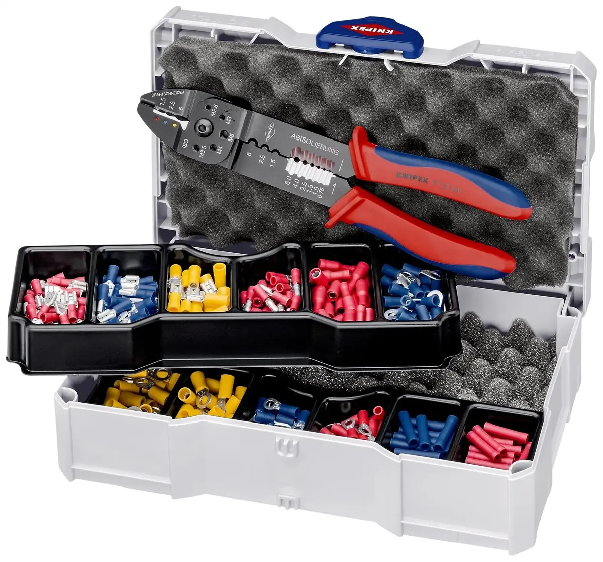 Knipex Crimp Assortment For Cable Connectors In Tanos Mini Systainer Box 97 90 26 1