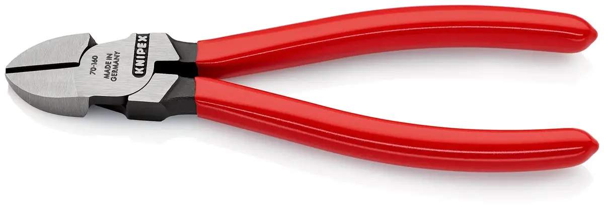 Knipex Diagonal Side Cutting Pliers 160Mm 70 01 160 1