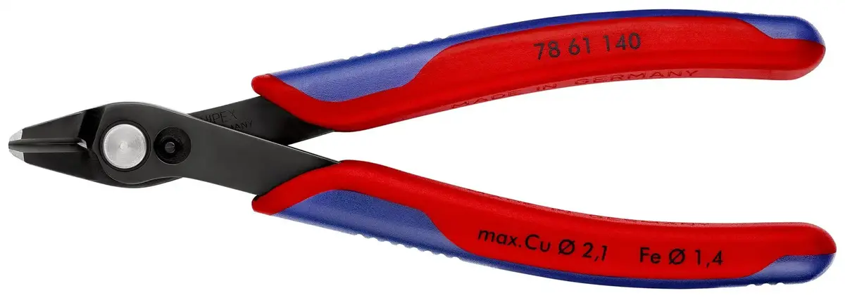 Knipex Electronic Super Knips® Xl 140Mm Fine Wire Cutting Pliers 78 61 140 1