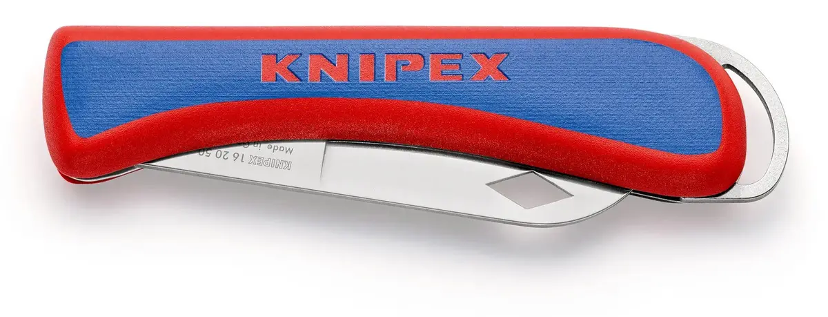 Knipex Folding Knife For Electricians 80Mm 16 20 50 Sb 1