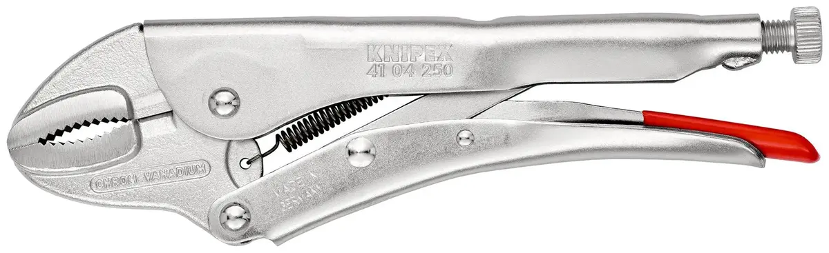 Knipex Grip Locking Pliers 250Mm Galvanised 41 04 250 1