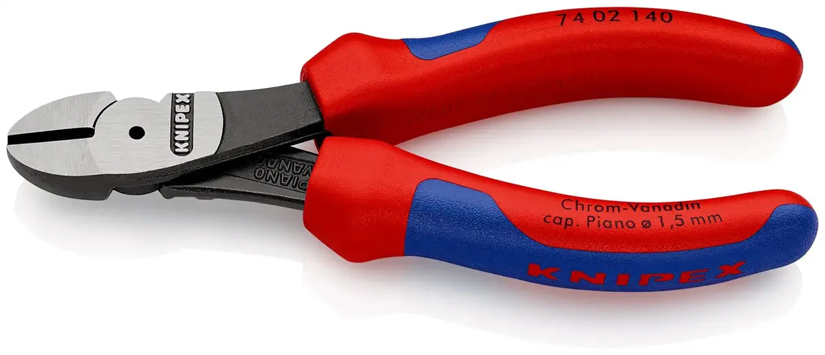 Knipex High Leverage Diagonal Cutter Multi-Component Grips Black Atramentized 140Mm 1