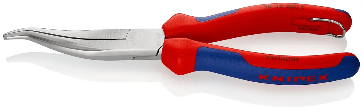 Knipex Mechanics Pliers 200Mm Multi Component Grips With Tether Point 38 35 200 T 1