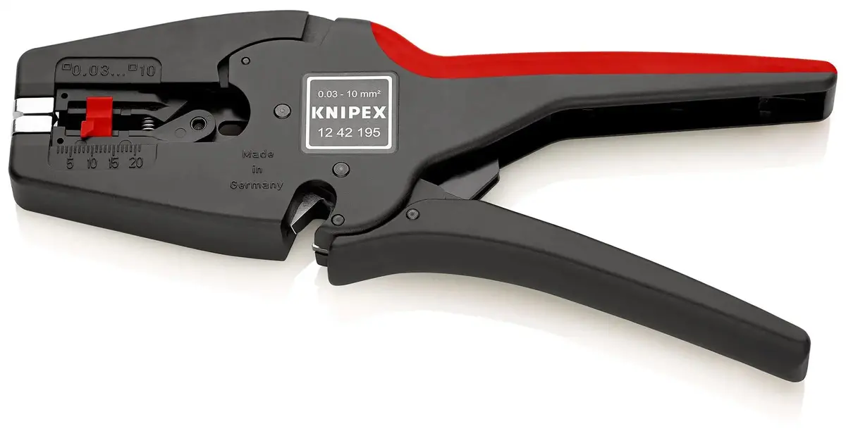 Knipex Multistrip 10 Automatic Insulation Stripper 195Mm Wire Stripping Pliers 12 42 195 1