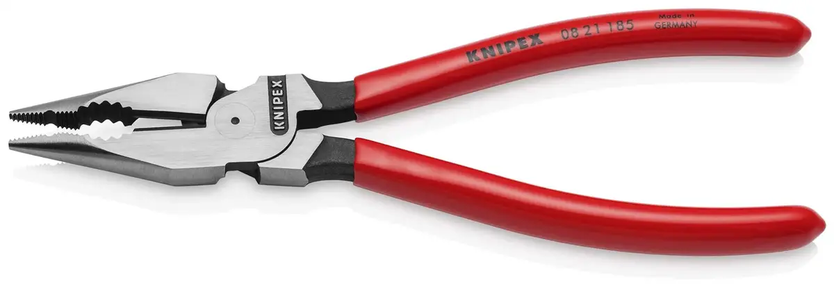 Knipex Needle Nose Combination Pliers 185Mm 08 21 185 2
