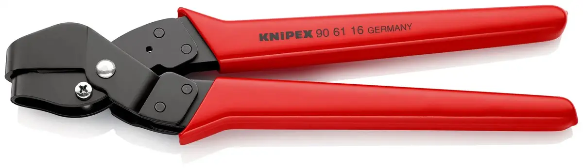 Knipex Notching Pliers For Plastic Casings Cable Ducts Opening Spring 250Mm 16 X 32Mm 90 61 16 2