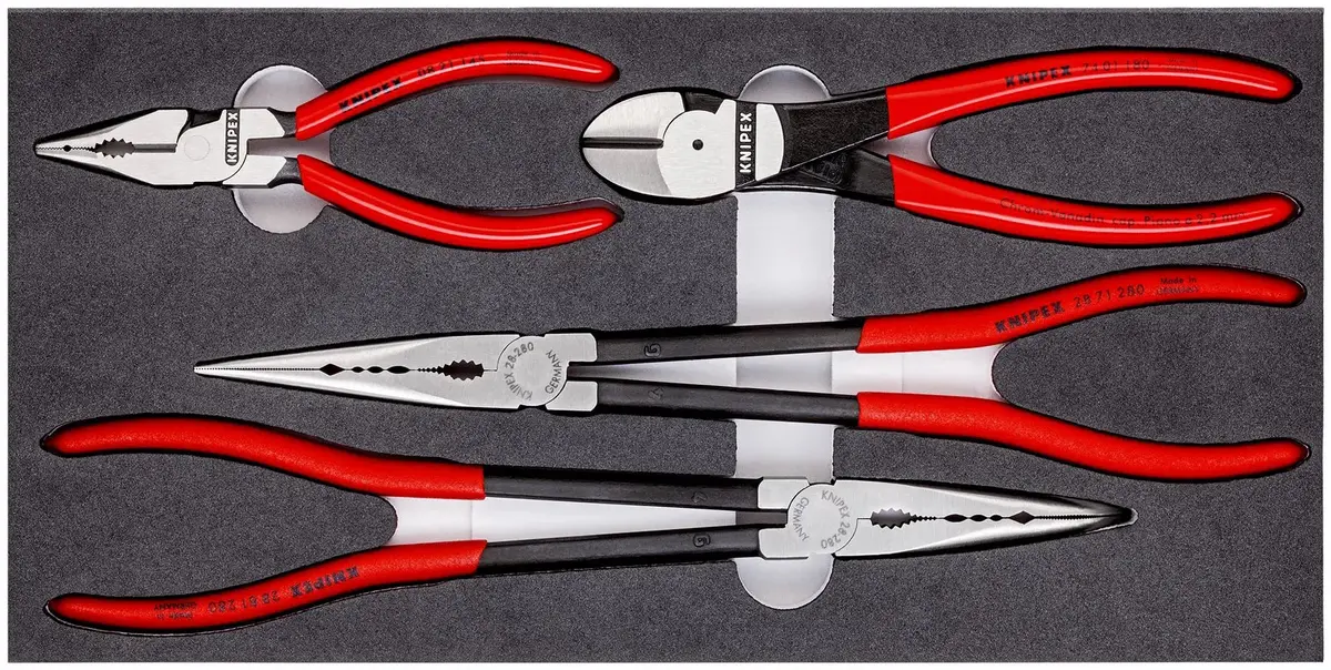 Knipex Set Of Pliers In Foam Tray 4 Piece 00 20 01 V16 1