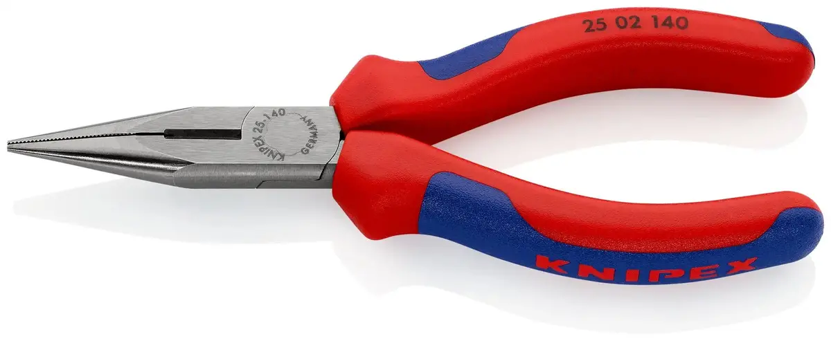 Knipex Snipe Nose Side Cutting Pliers 140Mm Long Nose Radio Plier 25 02 140 1