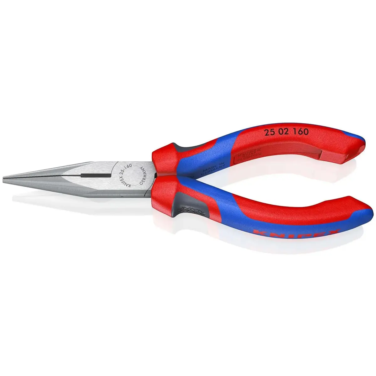 Knipex Snipe Nose Side Cutting Pliers 160Mm Long Nose Radio Plier 25 02 160 1