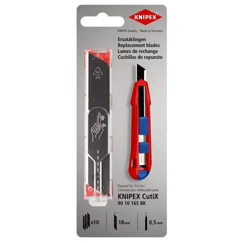Knipex Spare Blade For Cutix 10 Pack 90 10 165 E02 1