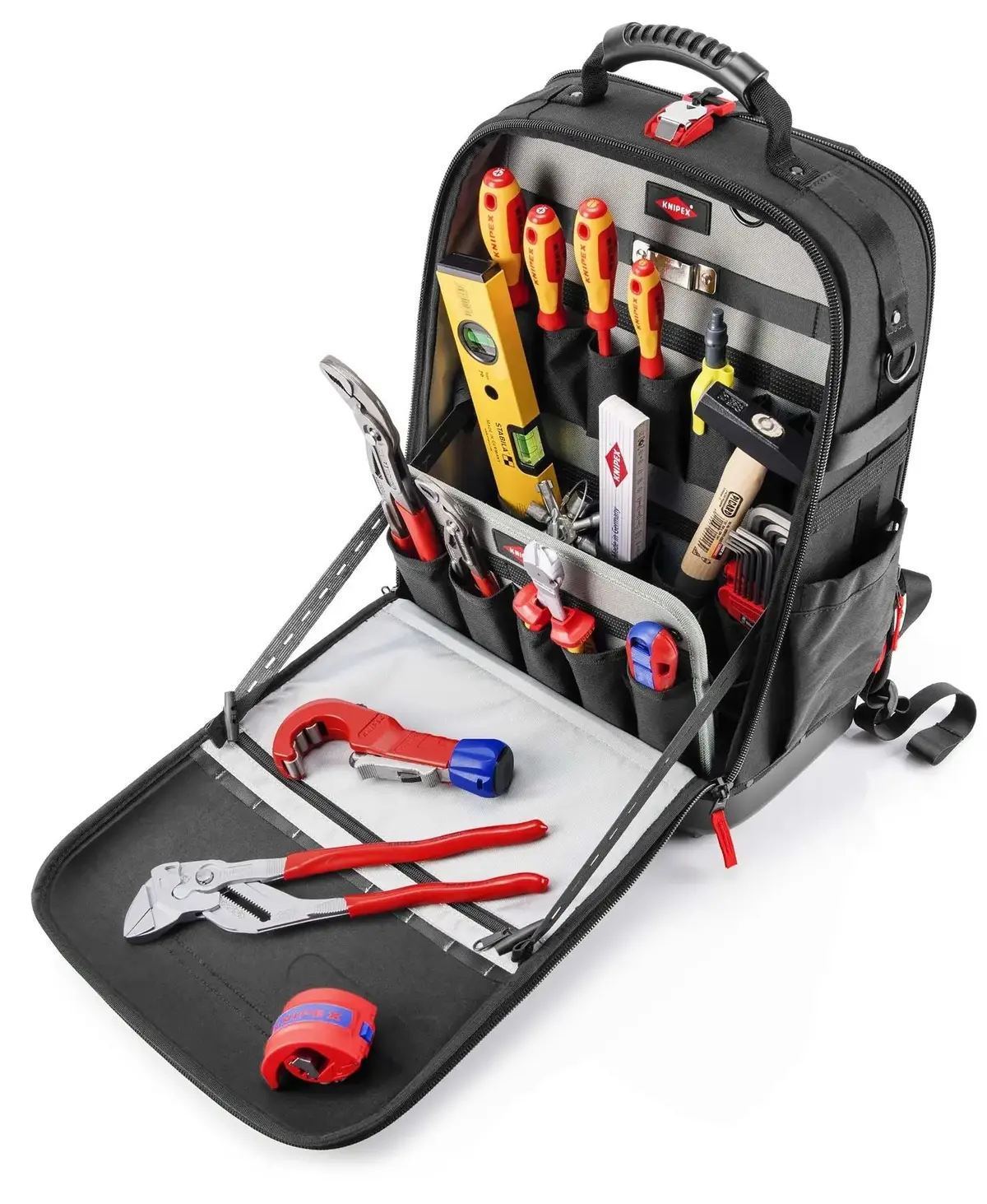 Knipex Tool Backpack Bag Modular X18 Plumbing 17 Piece Kit 00 21 50 S 1