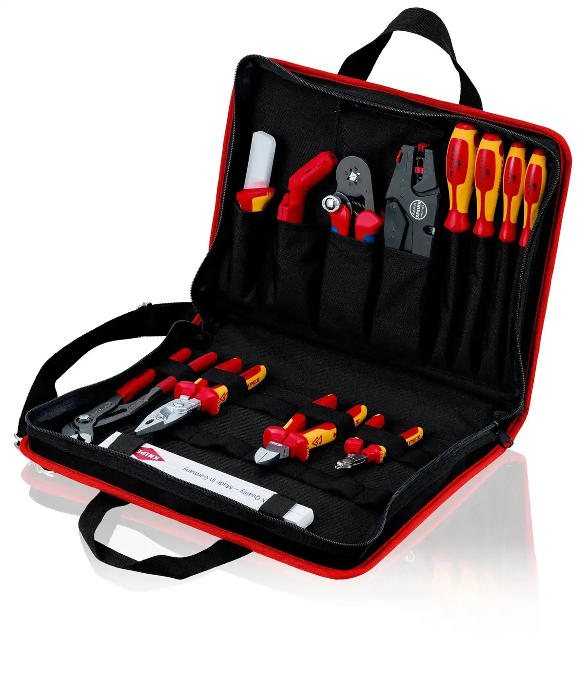 Knipex Tool Bag Compact Electric Starter Kit 14 Piece 00 21 11 1