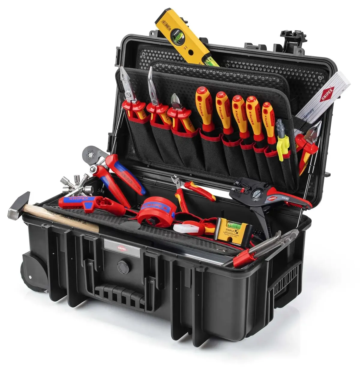 Knipex Tool Case Robust26 Electric Fit To Fly Storage Box 22 Piece Kit 00 21 33 E 1