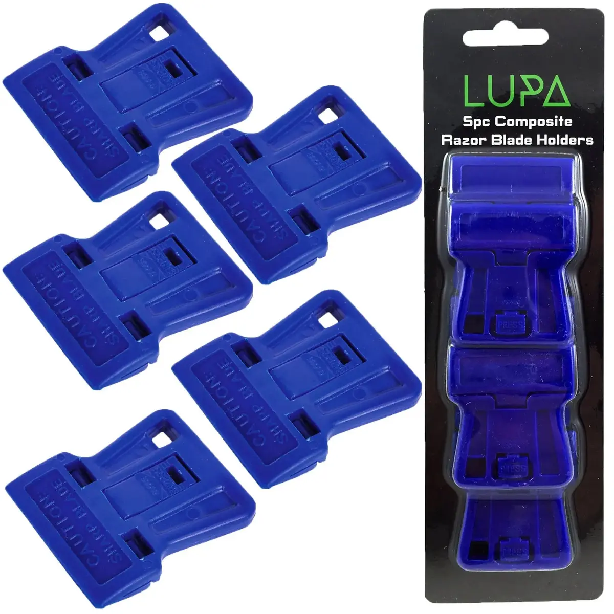 Lupa 5 Piece Composite Razor Blade Holders 1