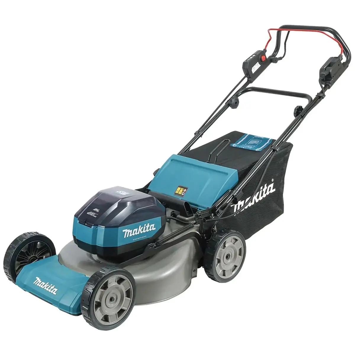 Makita 53Cm Lawn Mower Kit 64V Max Li-Ion Cordless Garden Grass Outdoor 4Ah Battery And Charger Lm004jm101 1