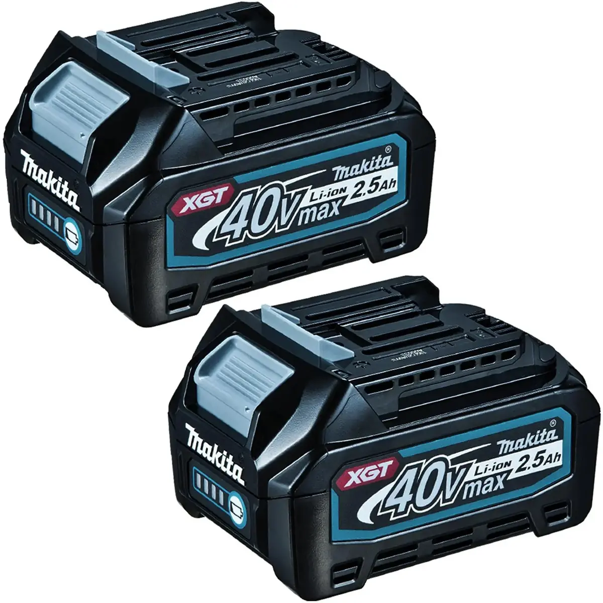 Makita Battery 2.5Ah Twin Pack 40V Max Xgt Li-Ion Bl4025 1