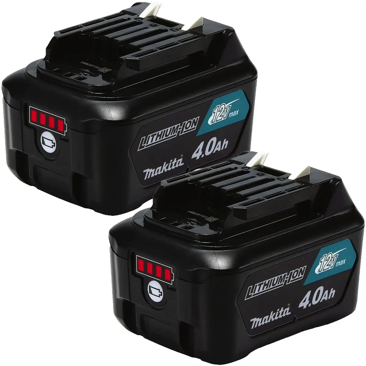 Makita Cxt Battery 4.0Ah 12V Max Li-Ion Light Compact Charge Level Indicator Bl1041b 2 Piece 1