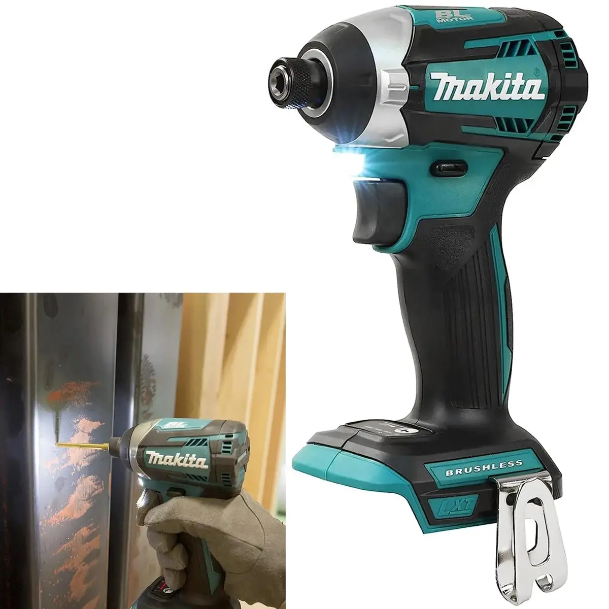 Makita Impact Driver 18V Lxt Li-Ion Brushless Compact Cordless Dtd154z Body Only 1