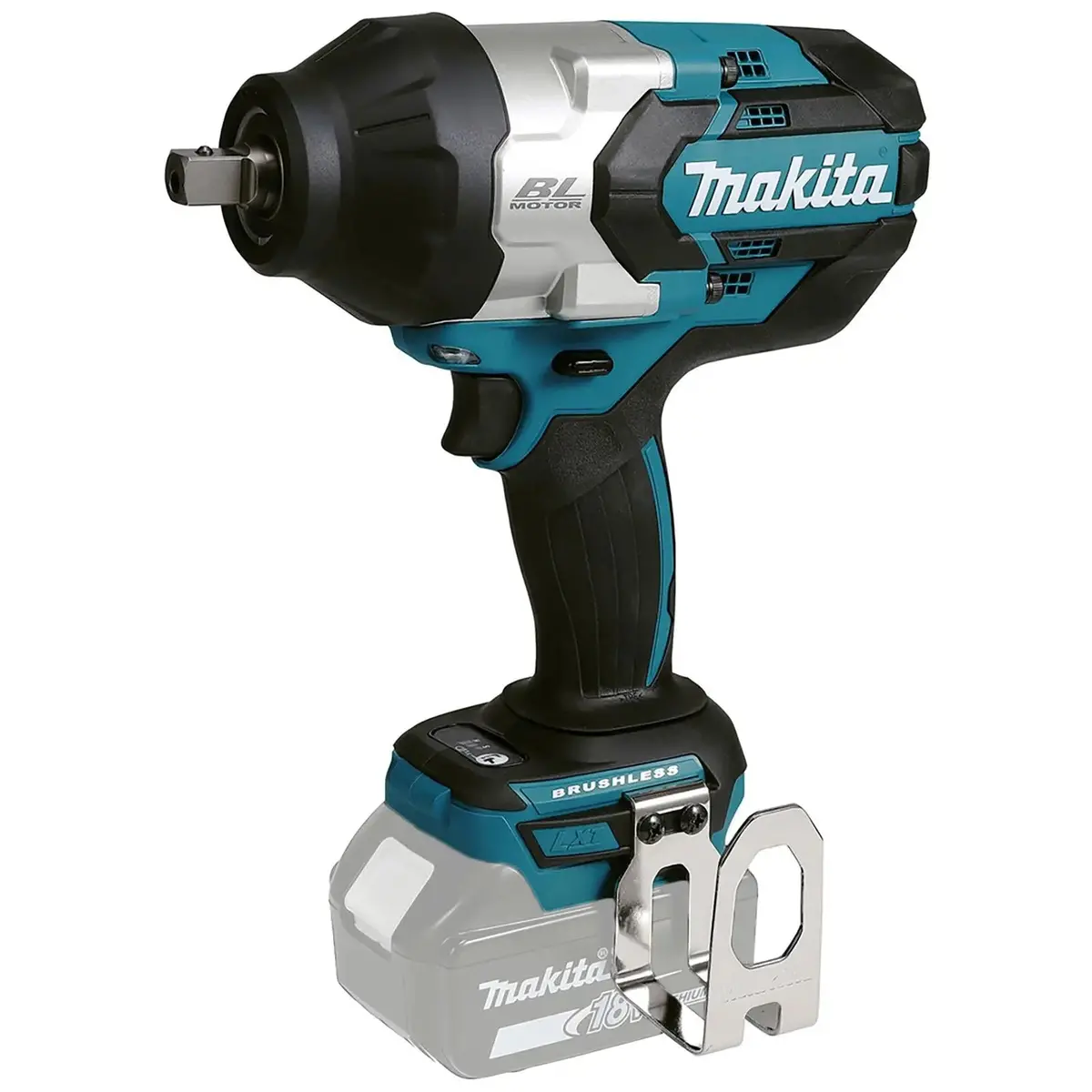 Makita Impact Wrench 1/2" Drive 18V Lxt Brushless Cordless 1050 Nm Bare Unit Body Only Dtw1004z 1