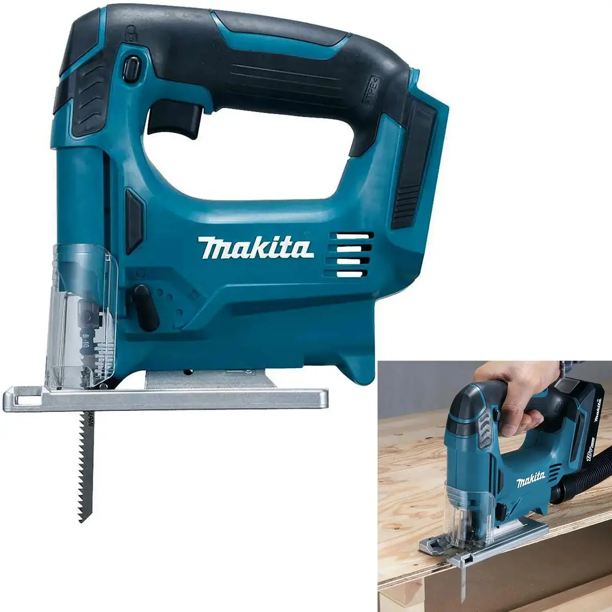 Makita Jigsaw 18V G-Series Li-Ion Cordless Body Only Jv183dz 1