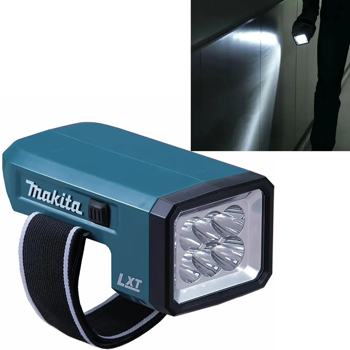 Makita Led Flashlight Torch 18V Lxt Li-Ion Cordless Body Only Dml186 1
