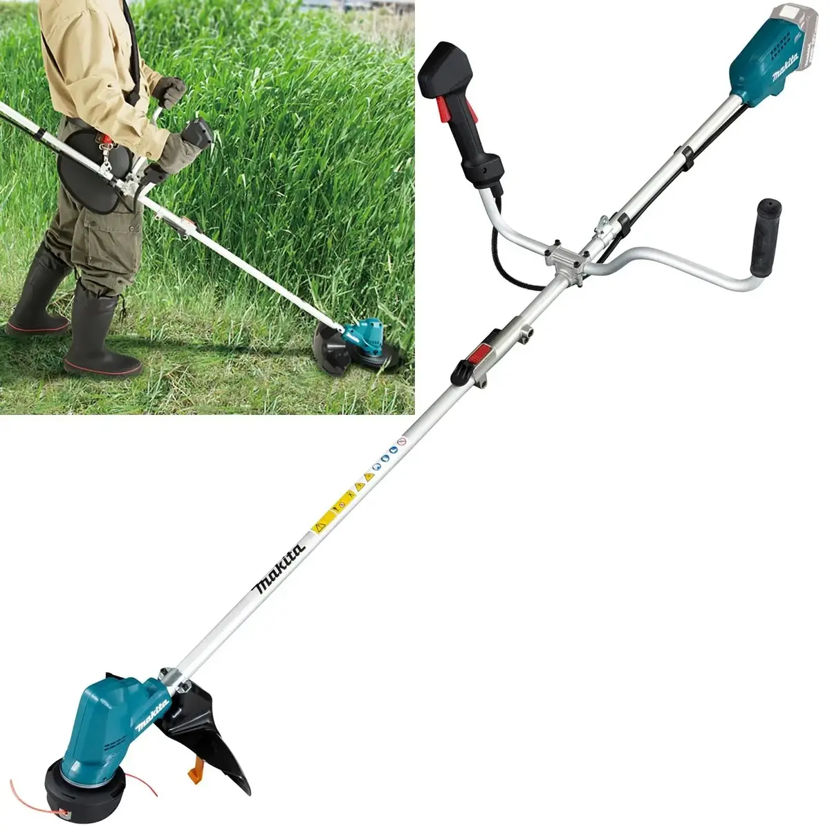 Makita Line Trimmer Strimmer 18V Lxt Brushless Cordless Garden Lawn Strimming Bare Unit Body Only Dur191uzx3 1