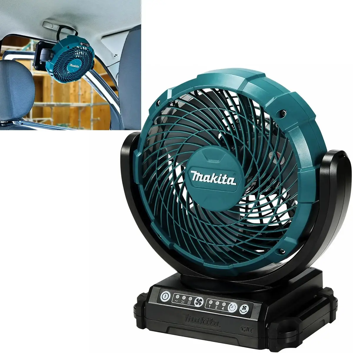 Makita Portable Fan Cxt 12V Max Compact Cordless Corded Cool Air 1