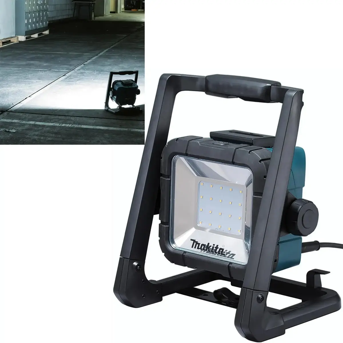 Makita Site Light Worklight Lamp Led 240V 18V Lxt Corded Cordless Dml805/2 1