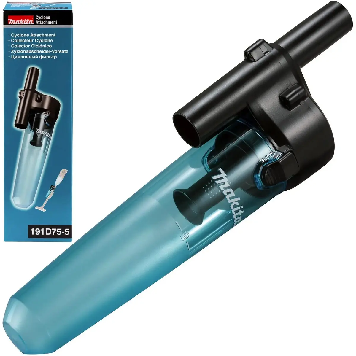 Makita Vacuum Cleaner Cyclone Attachment Set Large Capacity Lxt Cxt 191D75-5 1