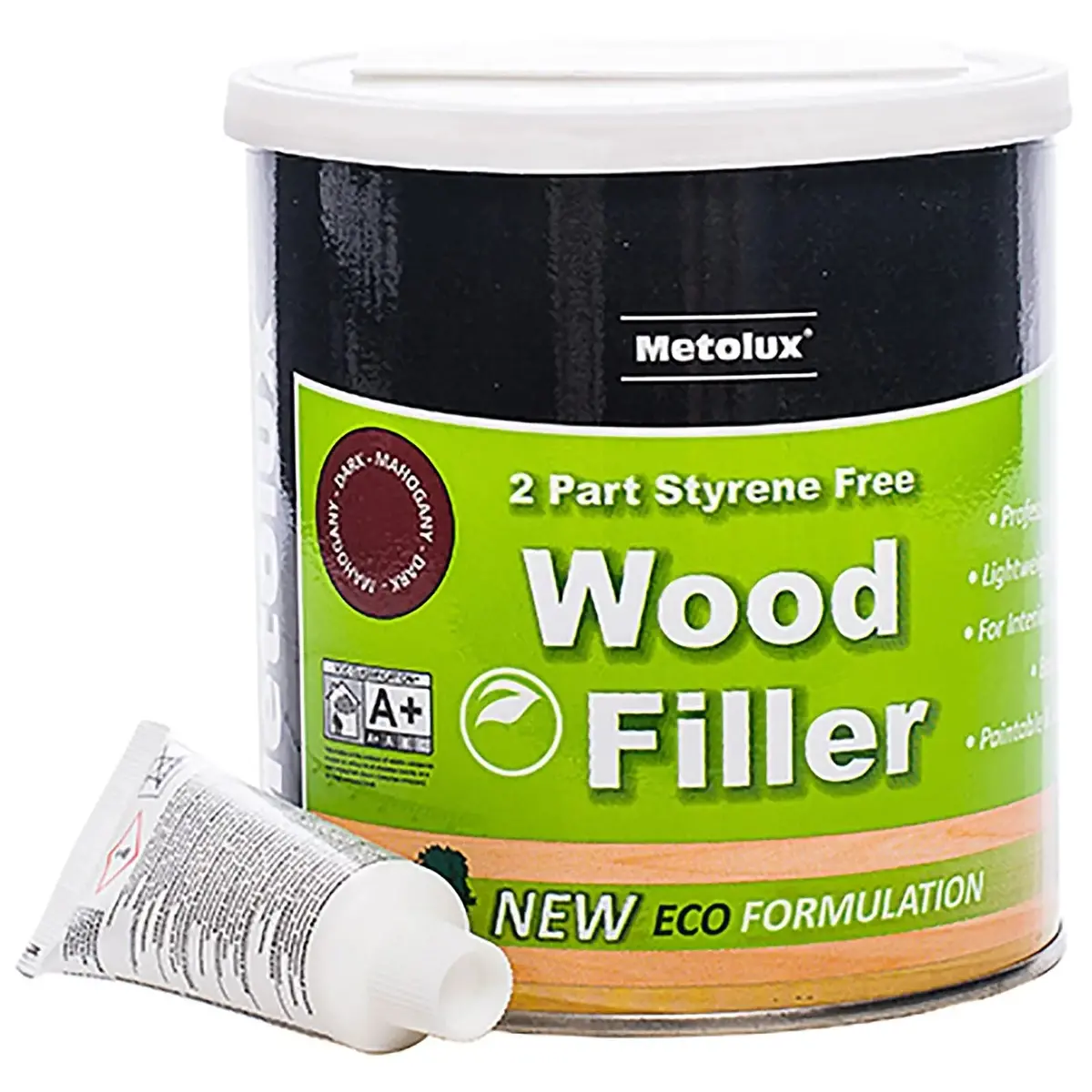 Metolux Wood Filler 2 Part Styrene Free High Strength Professional Grade 2