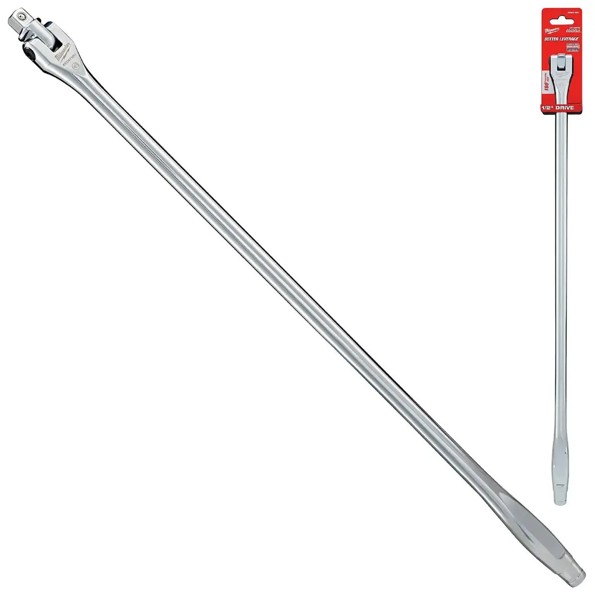 Milwaukee Breaker Bar 1/2" Drive 610Mm 24 Inch 1